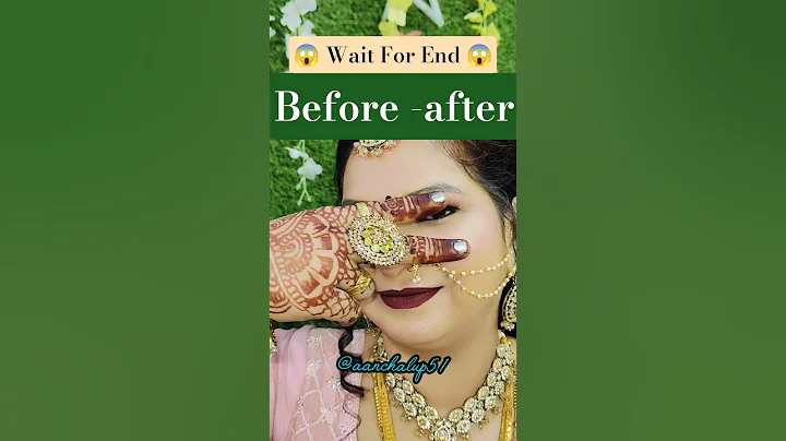 😱omg😱 //पहले-बाद 👰#मेकअप #शॉर्ट्स #ट्रेंडिंग #वायरल #हेयरस्टाइल #पहले-बाद में #यूट्यूबशॉर्ट्स #प्यार - Hindi
