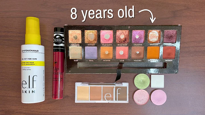 finally decluttering my OLDEST makeup 🫣