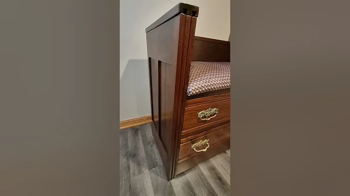 تحويل خزانة ملابس قديمة صوب مقعد مريح!