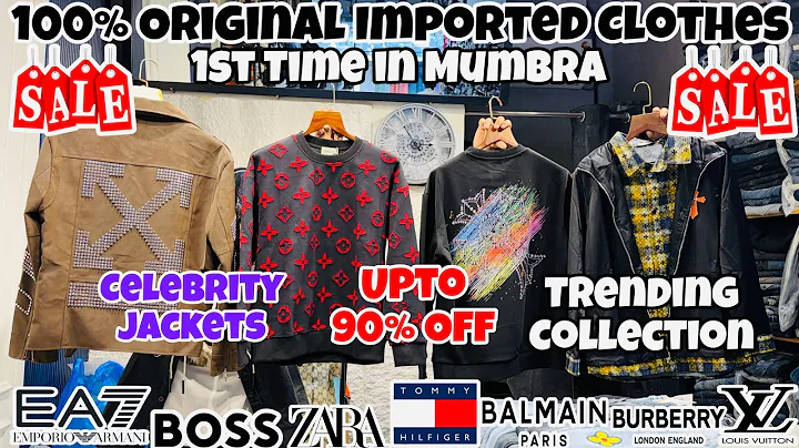 1st Time in Mumbra 🔥 | Upto 90% Off | Imported Jackets,Tshirts,Jeans | Branded Clothes in Mumbai