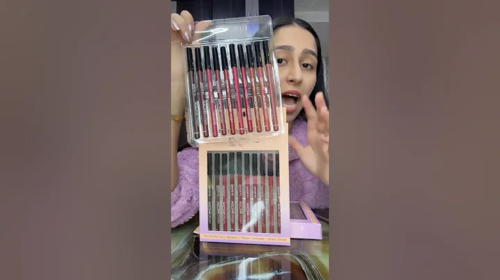 Hilary Rhoda Lip Liner Set of 10 #makeup #viralshort