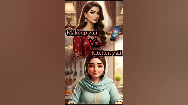 Makeup Vali vs Kitchen Vali – Kaun Jeetega Ladke Wale Ka Dil? 🤔 #ai #shorts #shortsfeed #viral