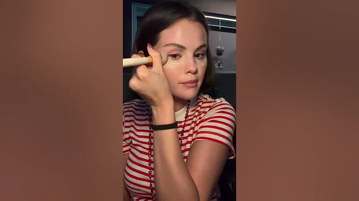 Selena Gomez's Soft Glam Makeup Routine - Rare Beauty Moment #selenagomez #shorts #dynamicfeed