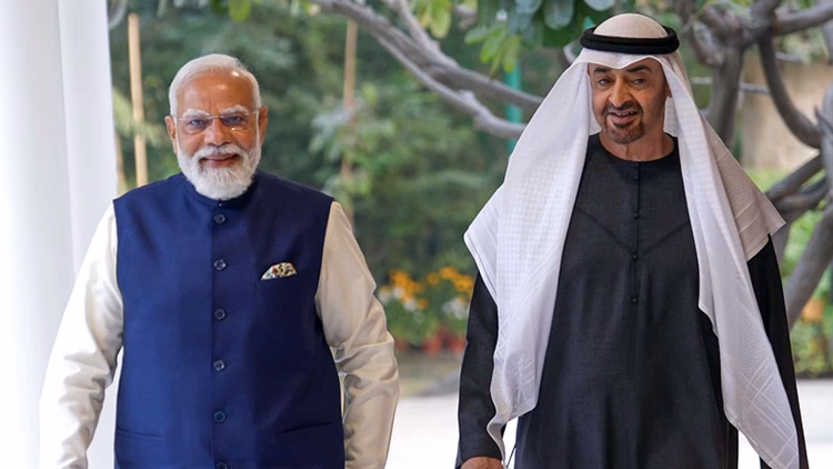 भारत-यूएई रिश्तों को नई रफ्तार:पीएम मोदी-शेख नाहयान के बीच बैठक, इन क्षेत्रों में सहयोग बढ़ाने पर बनी सहमति - India-uae Relations Pm Modi Sheikh Nahyan Hold Meeting Updates Agree To Enhance Cooperation In These Sectors