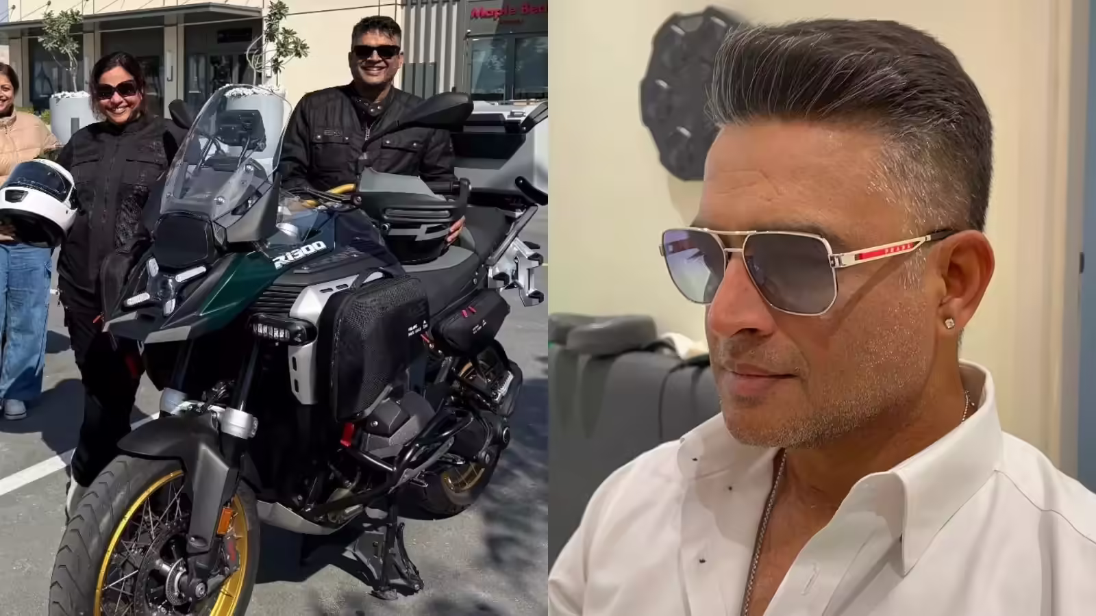 आर माधवन ने दुबई की सड़क पर दौड़ाई ₹25 लाख की BMW बाइक, 'धुरंधर' के ब्लॉकबस्टर होते ही बदल लिया लुक - r madhavan rides bmw bike in dubai changed look amid dhurandhar success