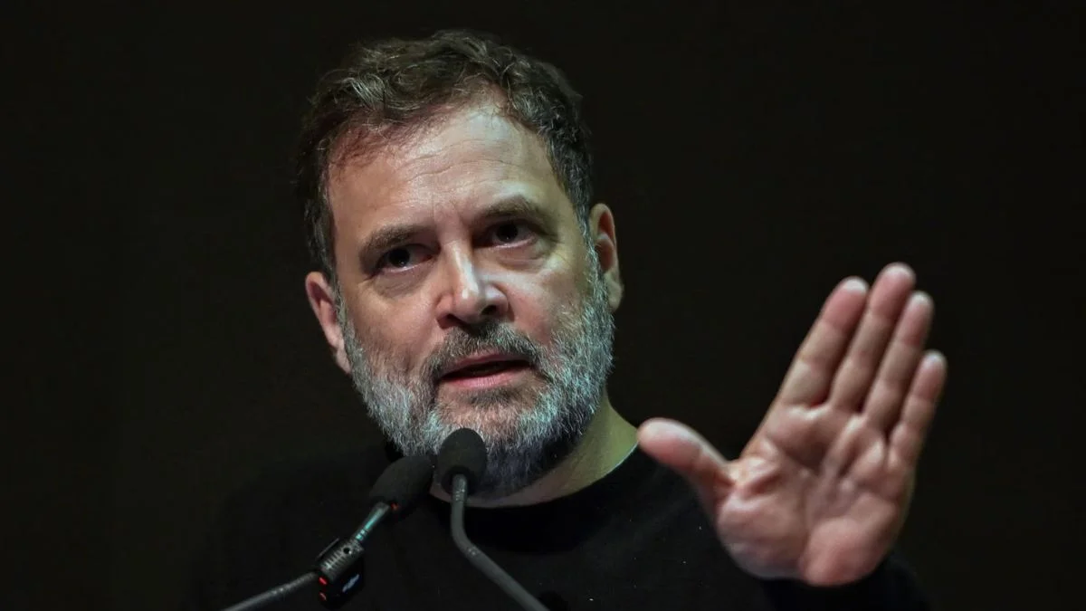 Rahul Gandhi lash out at the Election Commission regarding SIR in Gujarat EC is supporting BJP in vote chori