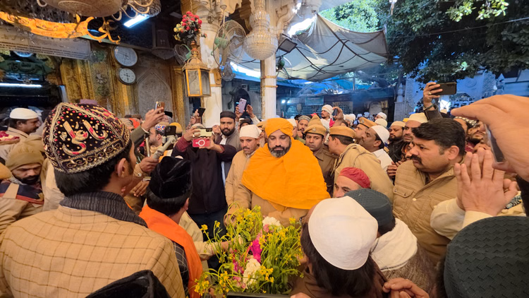 Ajmer News Ajmer Sharif Dargah Basant Rasm Ganga Jamuni Tehzeeb Symbol - Ajmer News