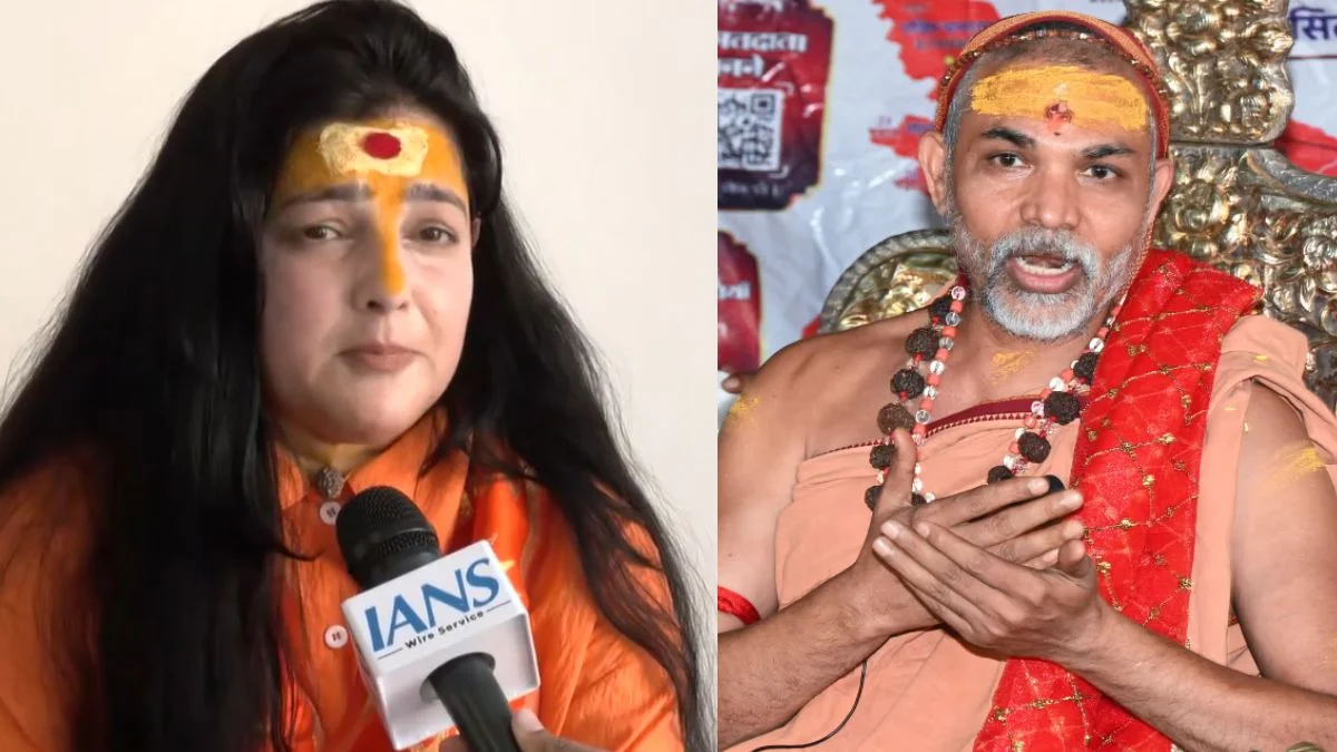 mamata Kulkarni asked shankaracharya avimukteshwaranand akhilesh yadav govt stop cow slaughter - 'क्या अखिलेश शासन में रुकेगी गौहत्या?', शंकराचार्य अविमुक्तेश्वरानंद के लिए ममता कुलकर्णी बोलीं- सपा की ओर... | Jansatta