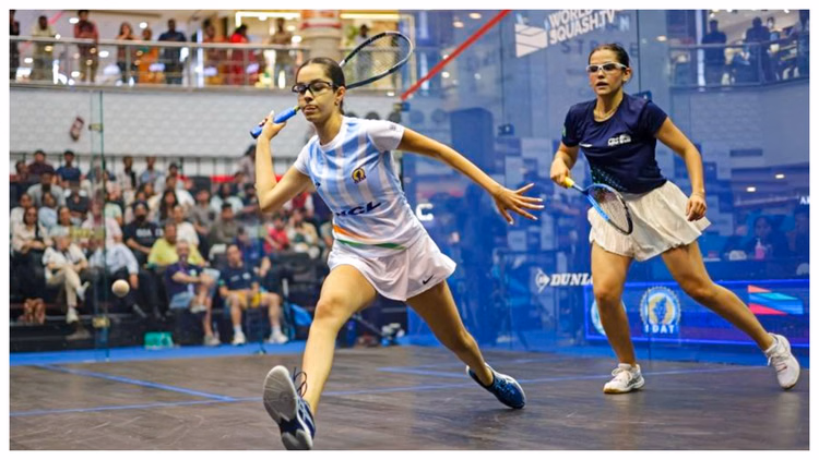 Squash:न्यूयॉर्क में उलटफेर करने से चूकीं अनाहत सिंह, स्प्राट टूर्नामेंट ऑफ चैंपियंस के दूसरे दौर में हारीं - Indian Squash Talent Anahat Singh Nearly Pulls Off An Upset In Sprott Tournament Of Champions New York