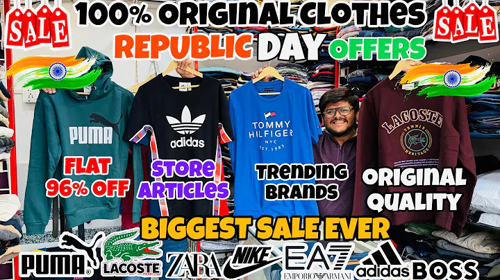 Biggest Sale Ever 🔥 | Flat 96% Off | Branded Tshirts,Jeans,Hoodies | Branded Clothes in Mumbai