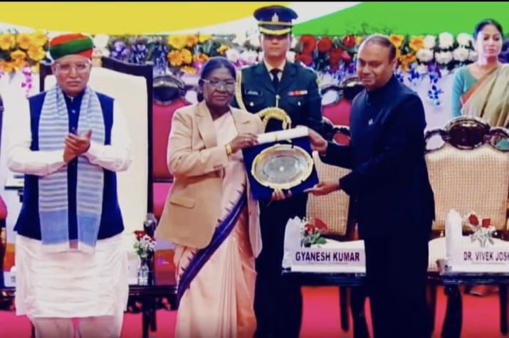 Samastipur District Magistrate Receives Honor From The President - Bihar News