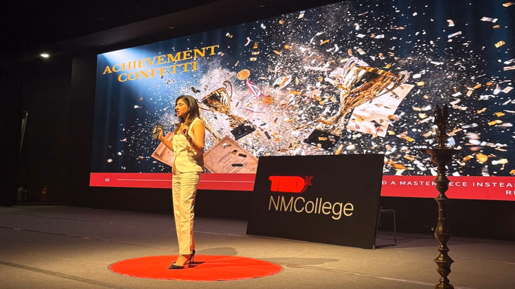 Antarjaal:टेडएक्स एनएम कॉलेज के सम्मेलन में फाइनेंस, लीडरशिप और सेल्फ ग्रोथ पर मंथन, गूंजी प्रभावशाली आवाजें - Tedxnmcollege Conference Antarjaal: The Web Within Was Held In Mumbai