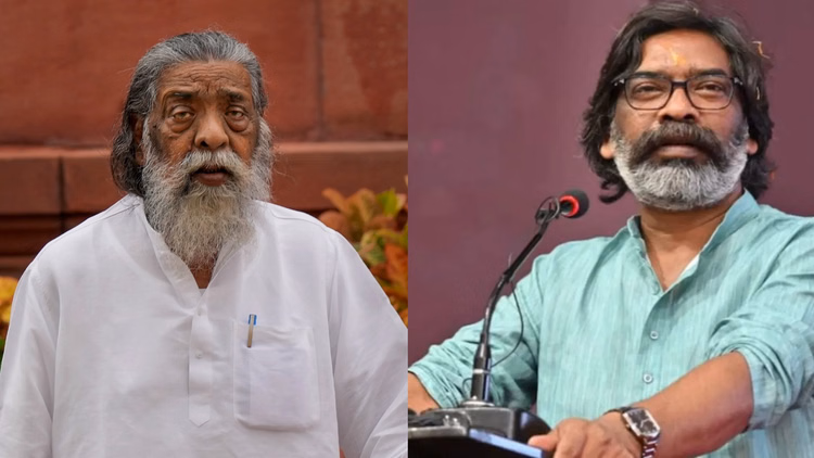 Hemant Soren:'शिबू सोरेन भारत रत्न थे, हैं और रहेंगे'; पद्म भूषण मिलने पर सीएम हेमंत सोरेन का भावुक बयान - Shibu Soren Will Always Remain A Bharat Ratna Hemant Soren On Padma Bhushan Honour