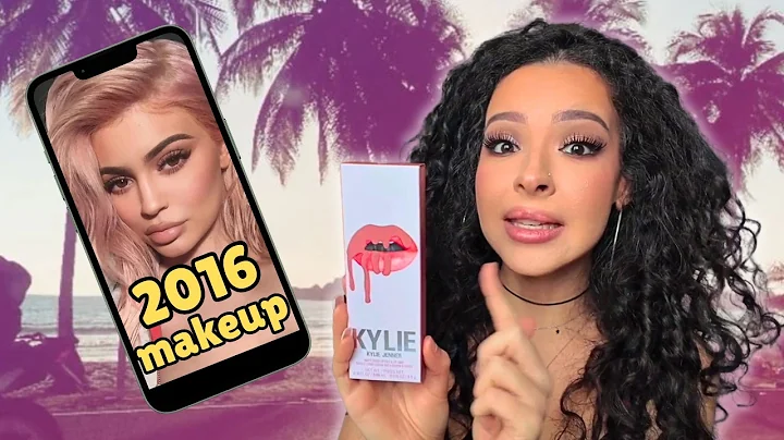 I Tried 2016 Makeup... I Did NOT Expect This!