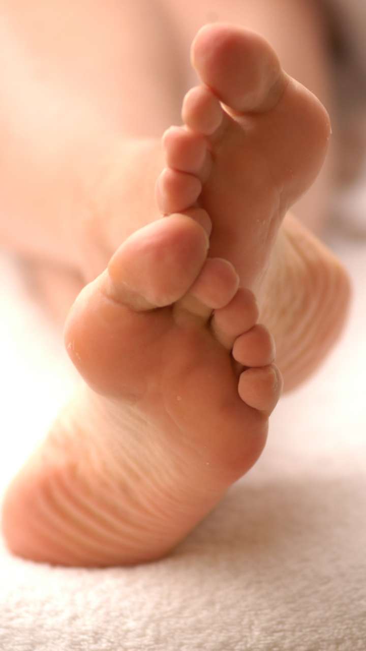 These marks are very happy in the feet, the secret of happiness is hidden