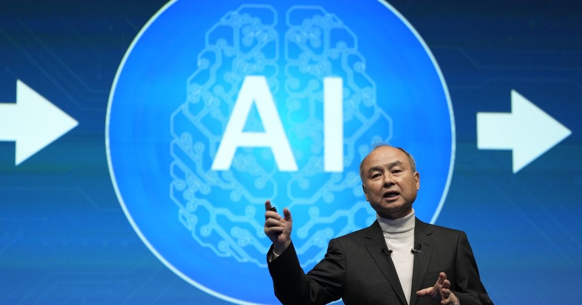 Soft Bank plans to invest in a trillion dollar to artificial intelligence in America