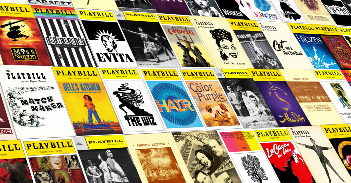 100 of the most iconic play -off coverings in Broadway History