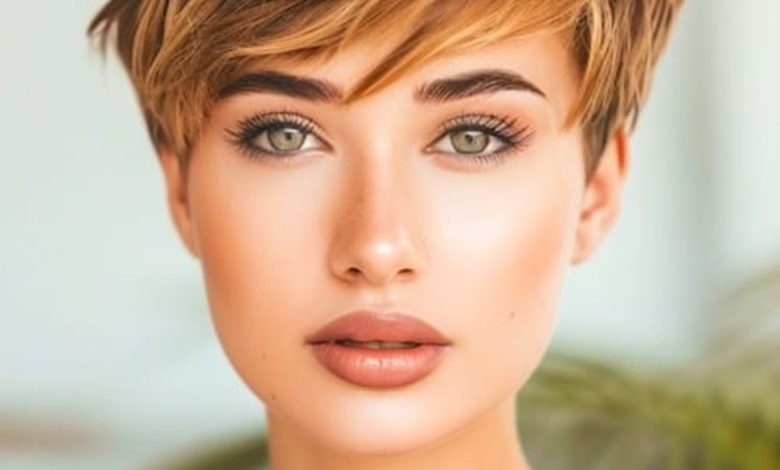 أجمل قصات شعر قصير مدرج فرنسي – ryan