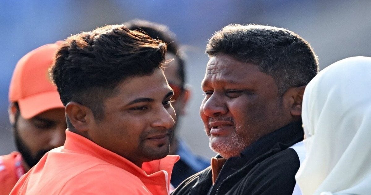 Sarfaraz Khan was deceived by happiness