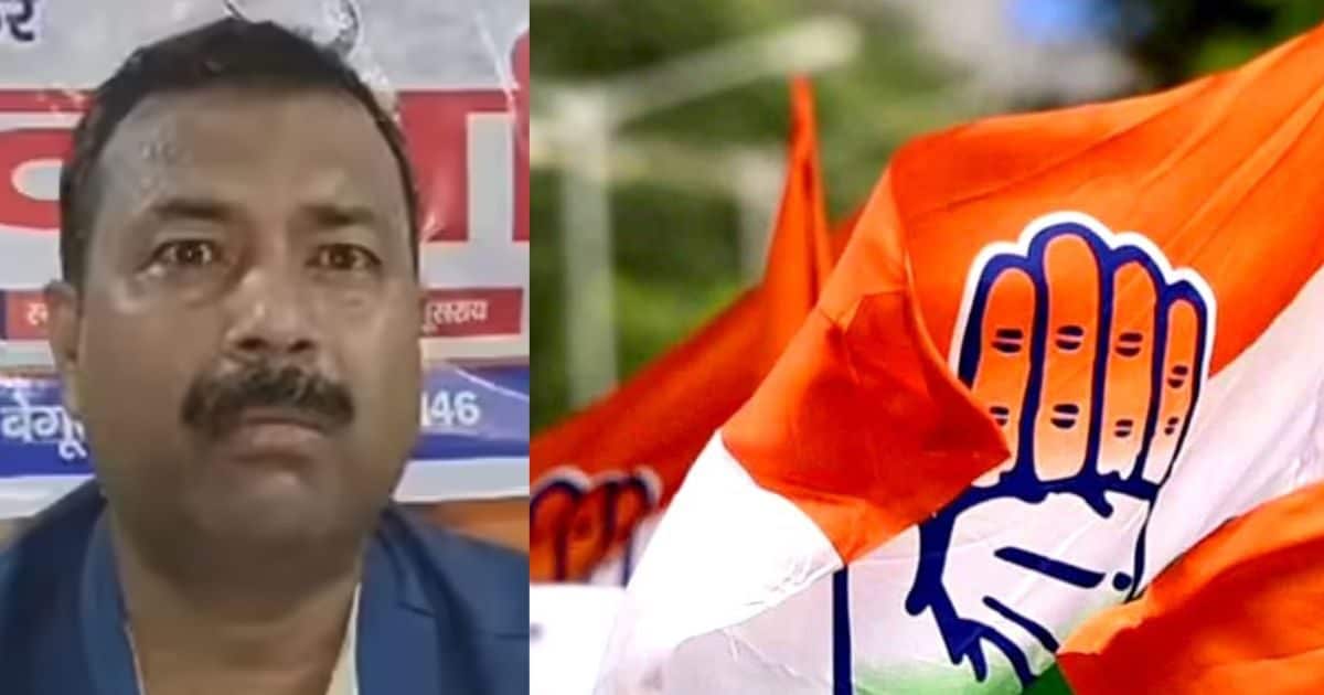 JDU’s great shock before the Bihar election, influential EBC leader Rajesh Kumar held the congress’s hand