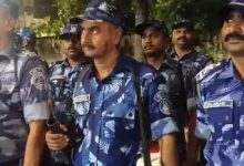 Madhya Pradesh: Police have taken a flag march for peace and security on Navratri in Jabalpur