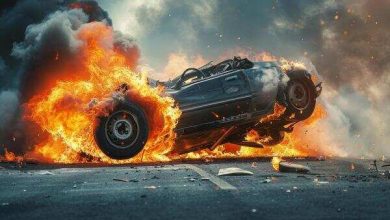 The motorist’s mistake on the flyover! In the pursuit of becoming a rock star, all four are crazy, after watching the viral video, your soul will tremble.