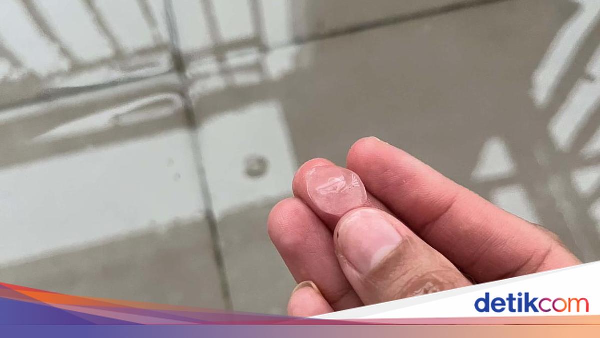 Hail Shocks South Tangerang Residents, Pet Cats are also shocked