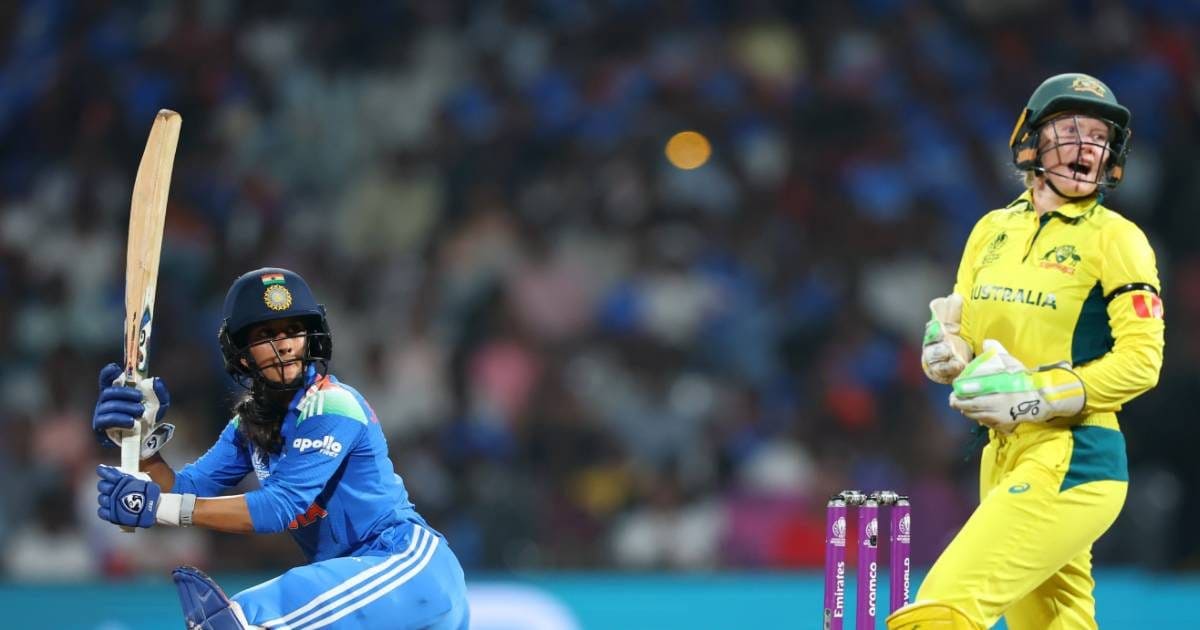 Jemima didn’t celebrate by scoring a hundred, she wanted to beat AUS