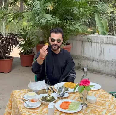 Sanjay Kapoor is going crazy for the food of Punjab, which is being praised on social media