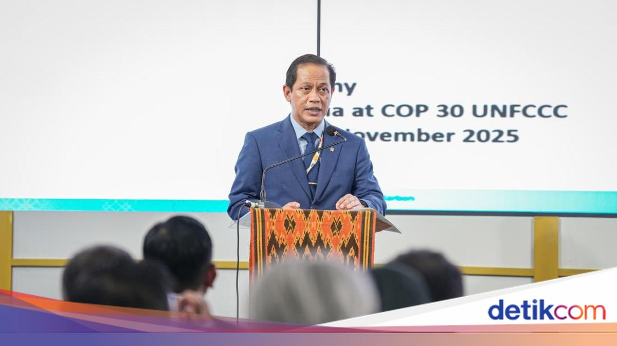 At the COP30 summit, the Minister of Environment said that Indonesia will emphasize action to overcome climate change