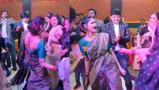 Aunt’s wonderful dance at the wedding! The groom was stunned to see the dangerous expression, creating a stir on social media