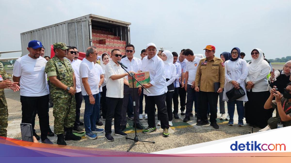 DPR leadership sends logistical assistance to flood refugees in Aceh-Sumatra