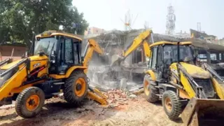 Bulldozer Action: Administration’s bulldozer will run in Ara, Sandesh-Pawana road will be made encroachment free – bulldozer action in Ara anti-encroachment drive on sandeshpawana road