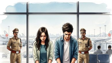 An intoxicating story is hidden in restless eyes, face exposed as soon as towels are removed, 4 arrested