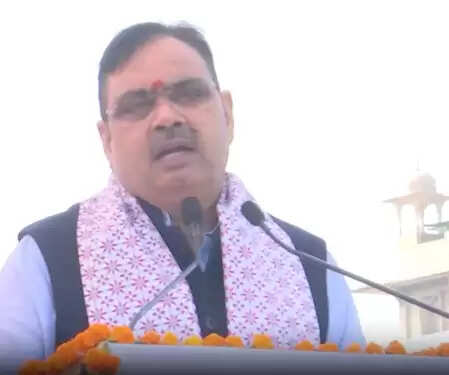 Yamuna Pravah Padyatra started from Jaipur Martyr Memorial, CM Bhajan Lal flagged off