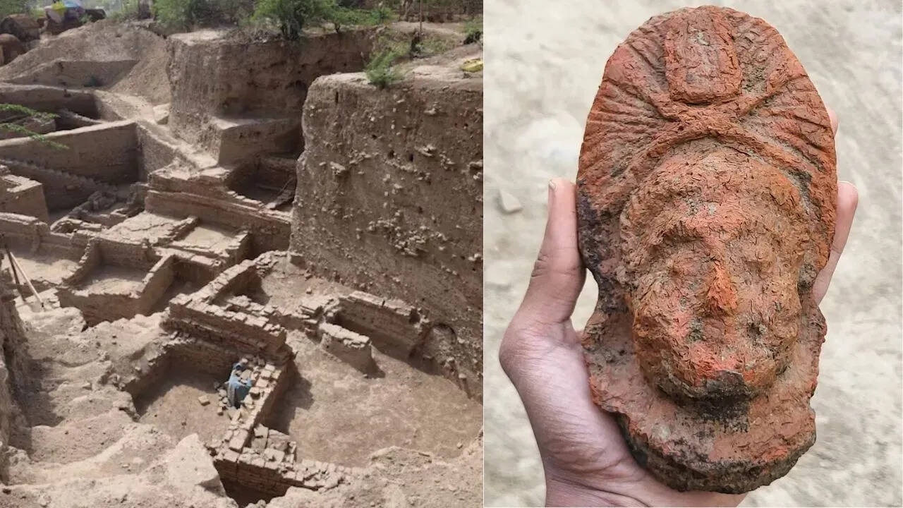 Evidence of four thousand year old civilization in Bansiyal village Jhunjhunu, remains of houses also revealed for the first time