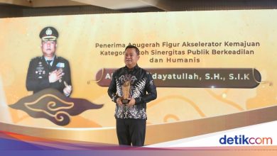 Ciamis police chief awarded with a figure of public synergy with justice and humanism