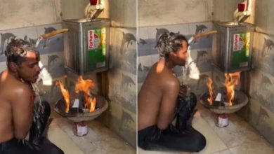 Geyser company people are in shock, boy did a clever trick with a container to bathe in winter, people will be shocked after seeing this