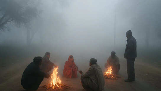 After Fatehpur, cold wave wreaks havoc in Nagaur, severe cold saved people from misery.