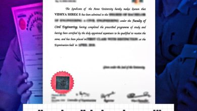 ضبط متورطين في تزوير شهادات جامعية للراغبين في العمل خارج الهند