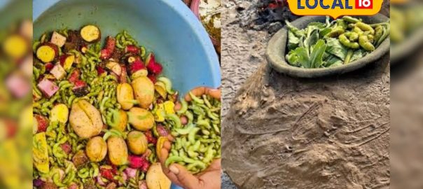 This Gujarati dish cooked upside down in a pot is going viral in Mumbai! watch video