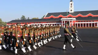Indian Military Academy Graduation Parade Today, Indian Army to Get 491 Young Military Officers – Indian Military Academy Going Out Parade Pop Today Dehradun Indian Army Getting Young Military Officers