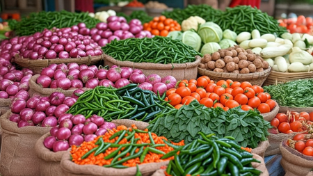 Wholesale inflation rate was -0.32 percent in November, prices of food products fell