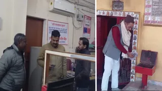 Attempted theft from a bank and a temple in Varanasi, a silver crown and donation box stolen from the temple – attempted theft from a bank and a temple in Varanasi a silver crown and donation box stolen from the temple