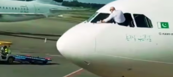 Pakistani pilot started hitting the plane’s windshield like a truck driver, people made such comments after watching the video